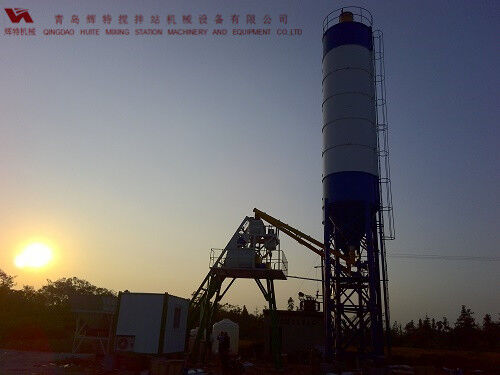 攪拌站HZS35易損件少，維護(hù)簡(jiǎn)單，運(yùn)行費(fèi)用低