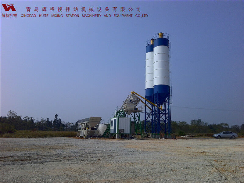 攪拌站HZS35易損件少，維護(hù)簡(jiǎn)單，運(yùn)行費(fèi)用低