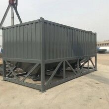 阜新御天龍機(jī)械廠 專業(yè)生產(chǎn)臥式水泥倉 移動60噸小型水泥倉設(shè)備