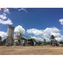 HZS60混凝土攪拌站 輝特機械 根據客戶需求改動