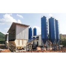 HZS90混凝土攪拌站大型混凝土攪拌站