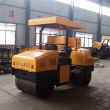 液壓振動(dòng)壓路機(jī) 雙鋼輪壓實(shí)機(jī) 3T壓土機(jī)